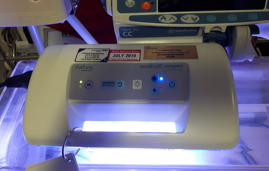 Phototherapy Lights for the London Neonatal Transfer Service