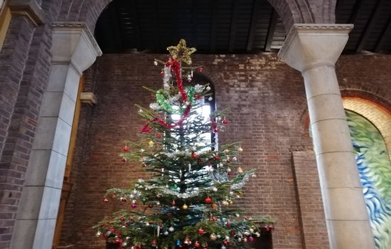 Christmas Tree Festival at St Cuthbert's with St Aidan's