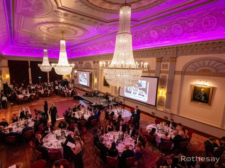 The Great Hall at the Ickle Pickles Incubator Ball in London