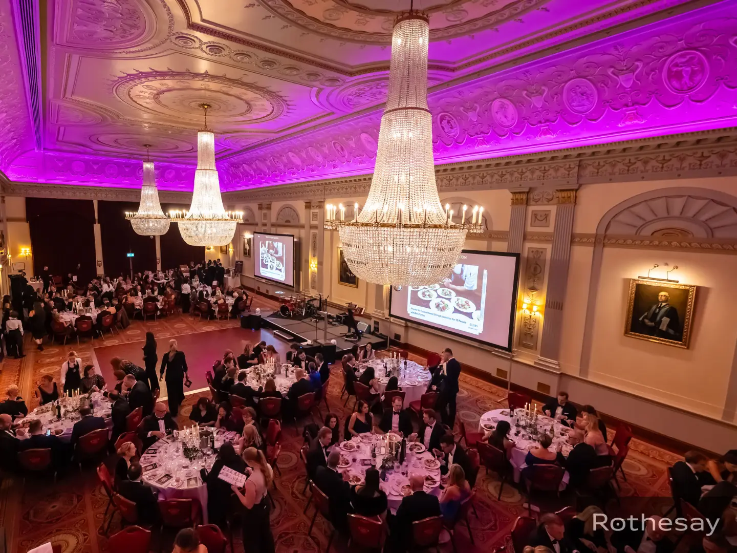 The Great Hall at the Ickle Pickles Incubator Ball in London