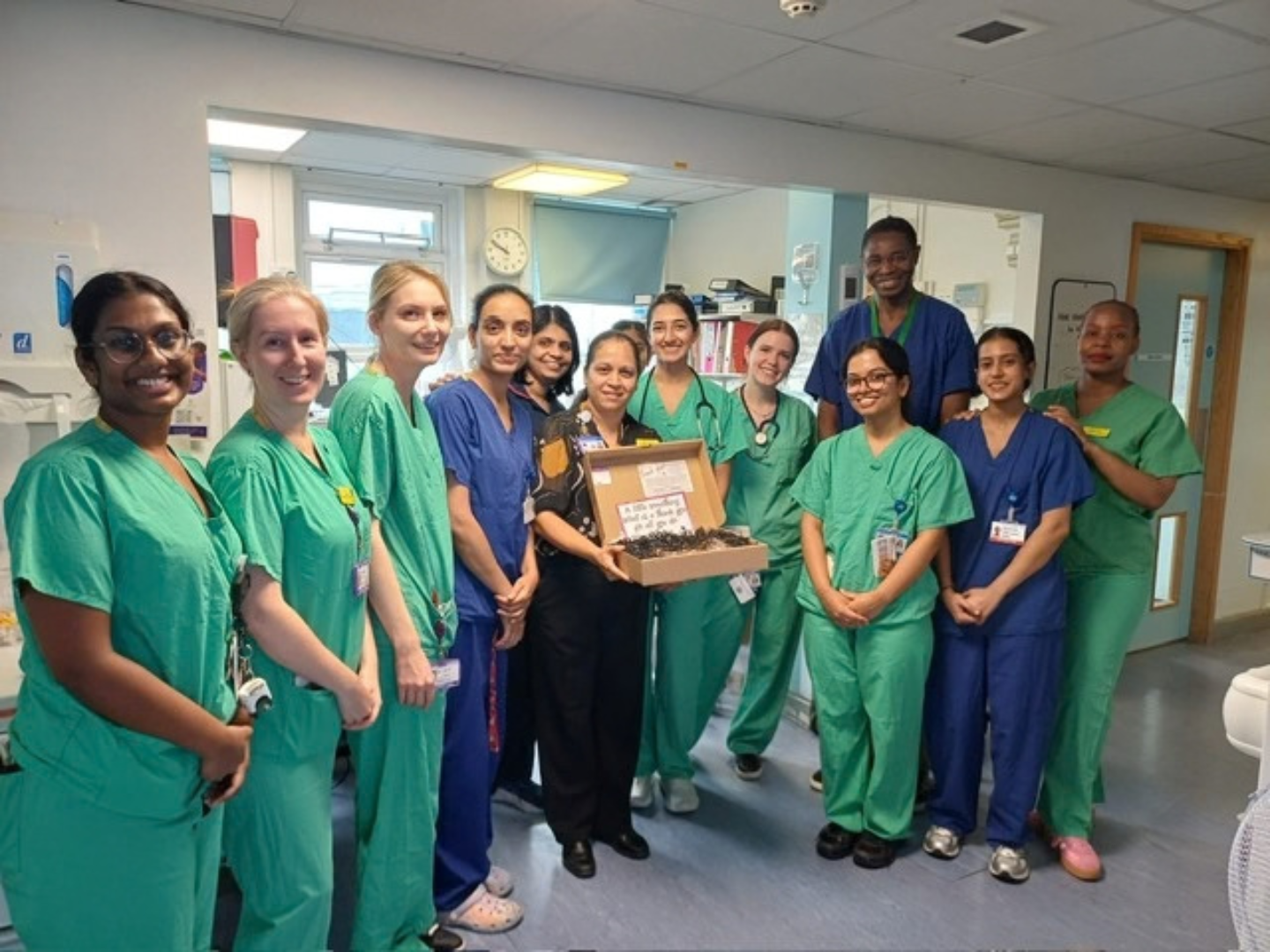 Group photo of neonatal nurses