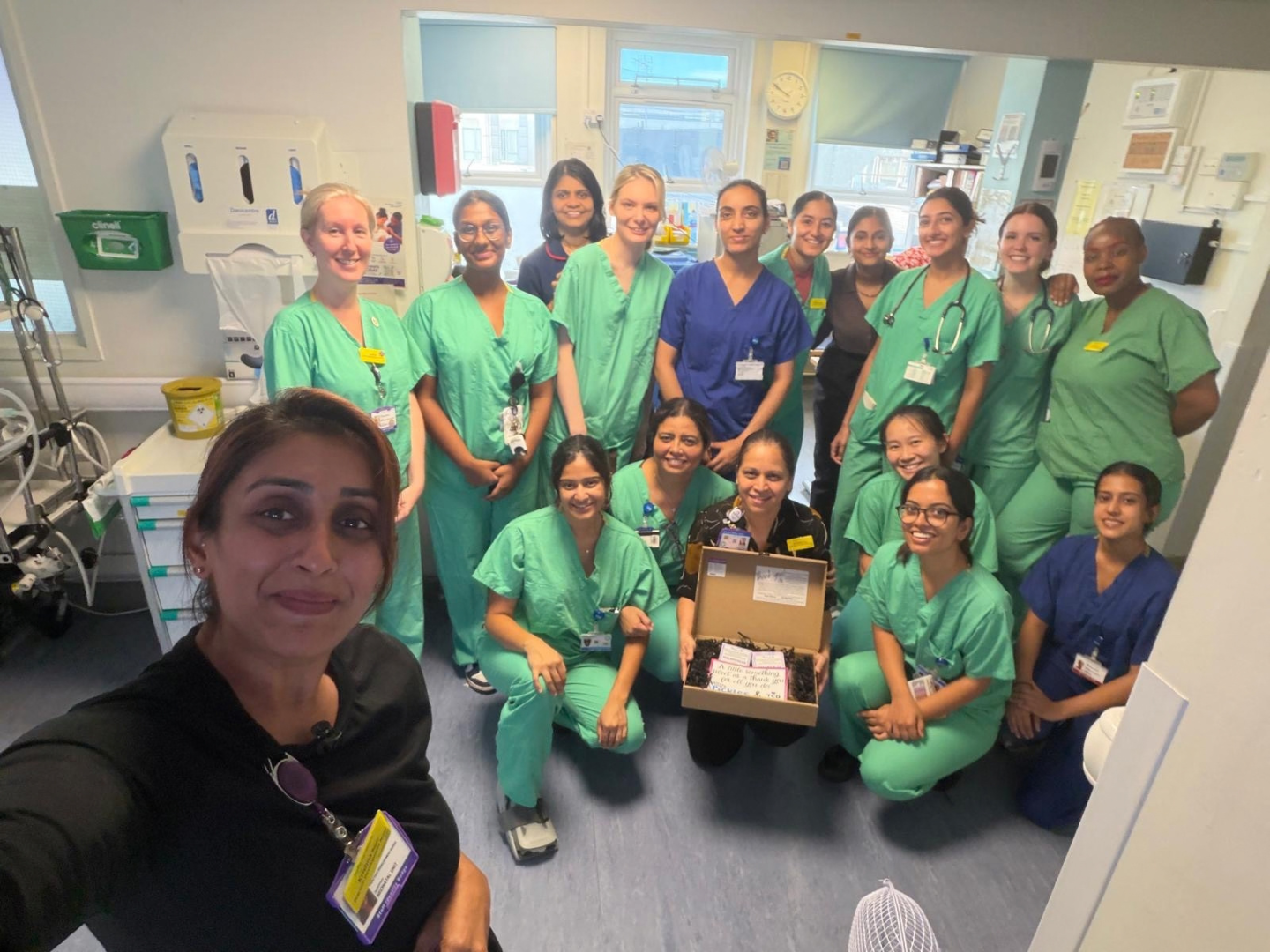 Group photo of neonatal nurses