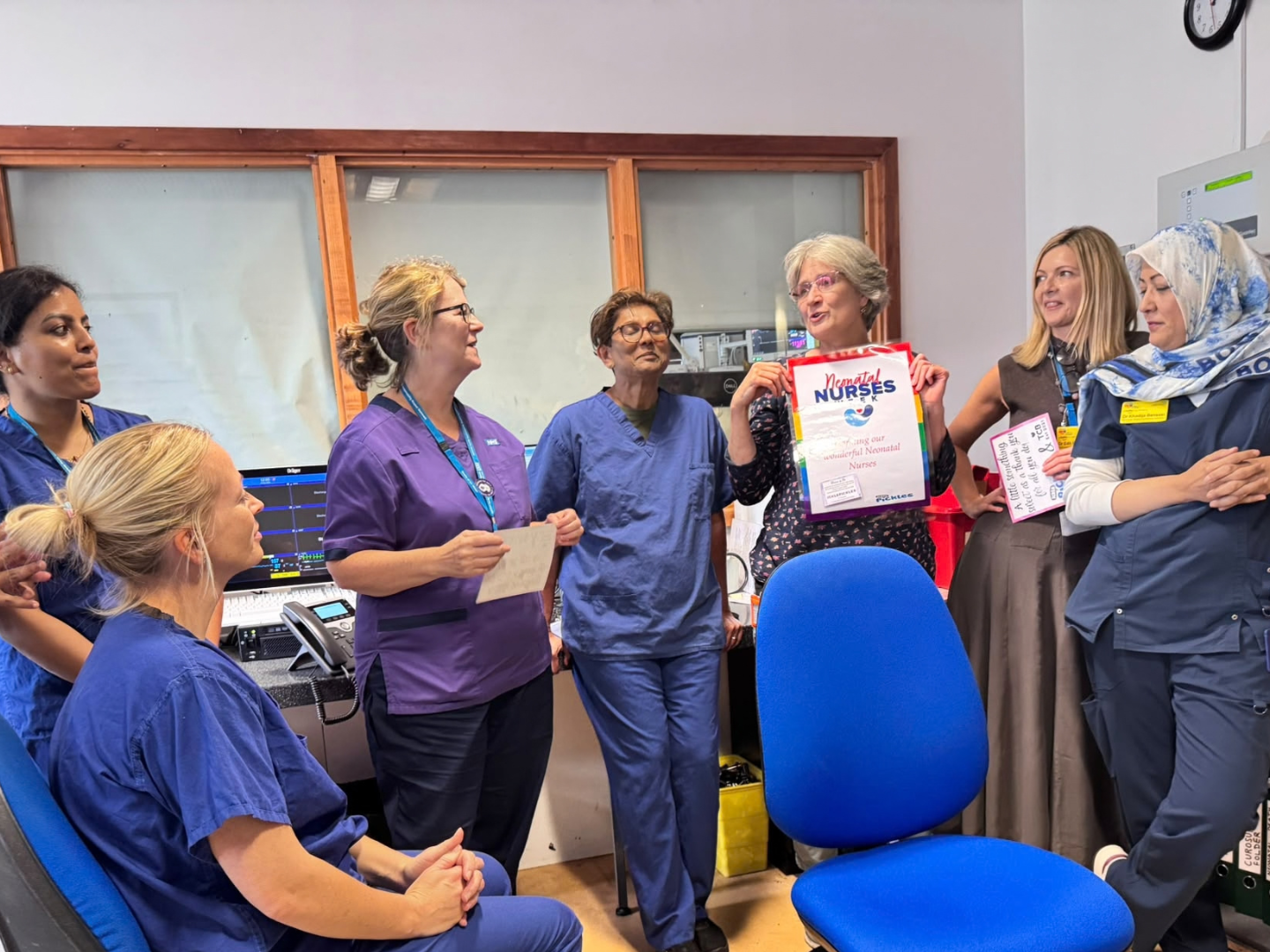 Brownies for neonatal Nurses - Northwick park